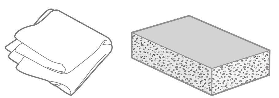 Immediately clean the panel with a wipe or sponge and dry with an air stream